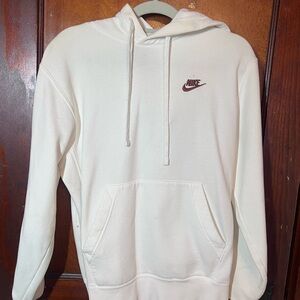 Nike Men's White Hoodie